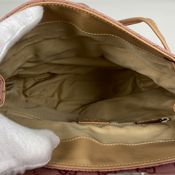 Gucci GG patterned backpack bag GG canvas pink - Picture 7 of 7